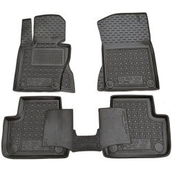 Килимки в салон BMW X3 (E83) 2004-2010 гумові, чорні (AVTO-Gumm)
