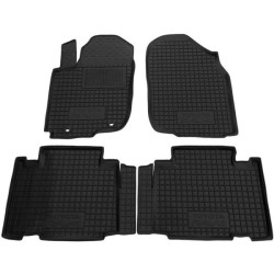Килимки в салон Toyota RAV4 2013-2016 гумові, чорні (AVTO-Gumm)