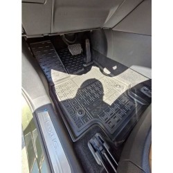 Килимки в салон Lexus RX 2022- ДВЗ гумові, чорні (AVTO-Gumm)