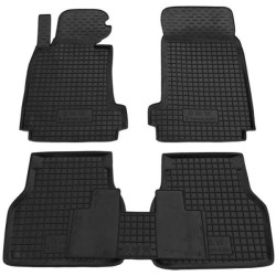 Килимки в салон BMW 5 (E39) 1996-2003 гумові, чорні (AVTO-Gumm)