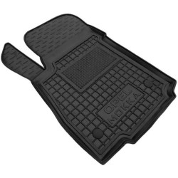 Килимок водійський Opel Mokka 2013- гумовий, чорний (AVTO-Gumm)