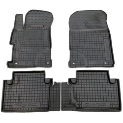 Килимки в салон Honda Civic 2011-2016 седан гумові, чорні (AVTO-Gumm)