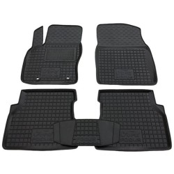 Килимки в салон Ford Focus 2 2004-2010 гумові, чорні (AVTO-Gumm)