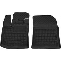 Килимки передні Renault Lodgy 2013- гумові, чорні (AVTO-Gumm)