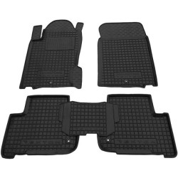 Килимки в салон SsangYong Rexton 2/W 2007-/2013- гумові, чорні (AVTO-Gumm)