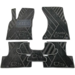 Текстильні килимки в салон Audi Q5 2009- (X) сірі AVTO-Tex