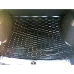 Килимок в багажник Peugeot 308 2008-2013 універсал, 5 місць гумовий, чорний (AVTO-Gumm)