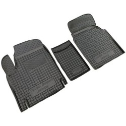 Килимки в салон Citroen Jumpy 1997-/Fiat Scudo 1997-/Peugeot Expert 1997- гумові, чорні (AVTO-Gumm)
