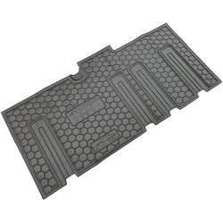 Килимки в салон Hyundai H1 2007- 2-й ряд гумові, чорні (AVTO-Gumm)