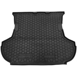 Килимок в багажник Mitsubishi Outlander XL 2007-2012 без сабвуфера гумовий, чорний (AVTO-Gumm)