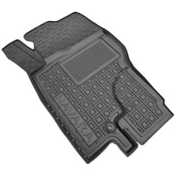 Килимок водійський Nissan Navara King Cab 2005- гумовий, чорний (AVTO-Gumm)
