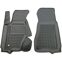 Килимки передні Jeep Grand Cherokee (WK) 2004-2010 гумові, чорні (AVTO-Gumm)