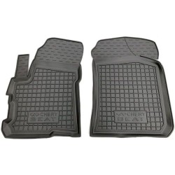 Килимки передні Chery Beat 2011- гумові, чорні (AVTO-Gumm)