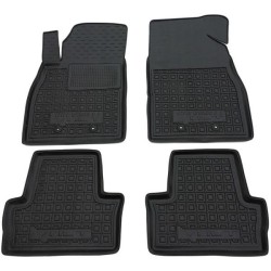 Килимки в салон Chevrolet Volt 2010-2015 гумові, чорні (AVTO-Gumm)