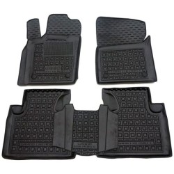 Килимки в салон Jeep Grand Cherokee (WK2) 2013-2020 гумові, чорні (AVTO-Gumm)