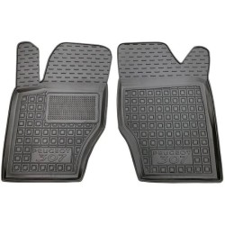 Килимки передні Peugeot 307 2001-2011 5 дверей гумові, чорні (AVTO-Gumm)