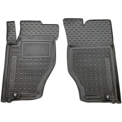 Килимки передні Kia Sorento 2002-2009 гумові, чорні (AVTO-Gumm)