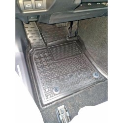 Килимки в салон Toyota Camry 80 2024- ДВЗ гумові, чорні (AVTO-Gumm)