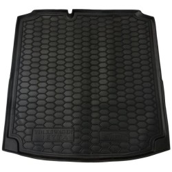 Килимок в багажник Volkswagen Jetta 2011-2019 Top, без вух гумовий, чорний (AVTO-Gumm)