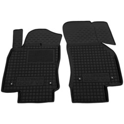 Килимки передні Volkswagen Golf 7 2013- гумові, чорні (AVTO-Gumm)