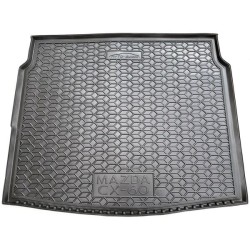 Килимок в багажник Mazda CX-60 2022- гумовий, чорний (AVTO-Gumm)