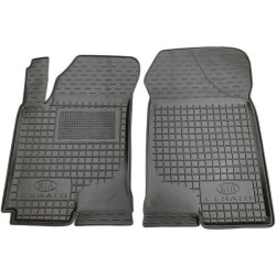 Килимки передні Kia Cerato 2004-2009 гумові, чорні (AVTO-Gumm)