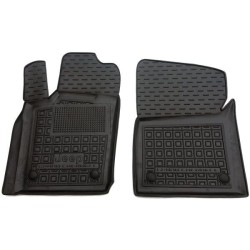 Килимки передні Jeep Grand Cherokee (WK2) 2013-2020 гумові, чорні (AVTO-Gumm)