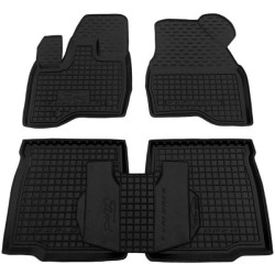 Килимки в салон Ford Explorer 5 2011-2016 гумові, чорні (AVTO-Gumm)