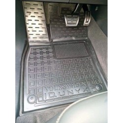 Килимки в салон Volkswagen ID UNIX 2024- гумові, чорні (AVTO-Gumm)