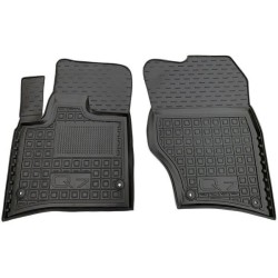 Килимки передні Audi Q7 2005-2015 гумові, чорні (AVTO-Gumm)