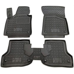 Килимки в салон Audi A3 2004-2012 5 дверей гумові, чорні (AVTO-Gumm)