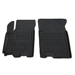 Килимки передні Suzuki Vitara 2014- гумові, чорні (AVTO-Gumm)