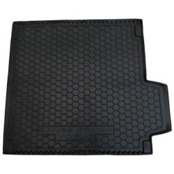 Килимок в багажник Range Rover 2013-2020 без рейлінгів гумовий, чорний (AVTO-Gumm)