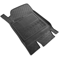 Килимок водійський MG Maxus T60 2020- гумовий, чорний (AVTO-Gumm)
