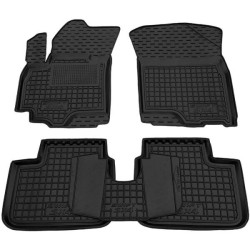 Килимки в салон Suzuki SX4/Swift 2006-2013 гумові, чорні (AVTO-Gumm)