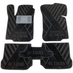 Текстильні килимки в салон Skoda Octavia Tour 1996- (X) AVTO-Tex