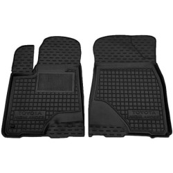 Килимки передні Toyota Highlander 3 2014-2020 гумові, чорні (AVTO-Gumm)
