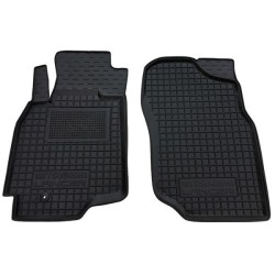 Килимки передні Mitsubishi Lancer (9) 2003- гумові, чорні (AVTO-Gumm)