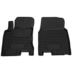 Килимки передні Nissan Qashqai 2007-2013 гумові, чорні (AVTO-Gumm)