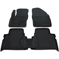 Килимки в салон Ford C-Max 2002-2010 гумові, чорні (AVTO-Gumm)