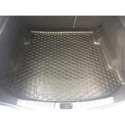 Килимок в багажник Ford Mondeo 4 2007-2014 ліфтбек, з докаткою гумовий, чорний (AVTO-Gumm)