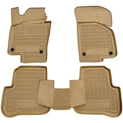 Килимки в салон Volkswagen Passat B6 2005-/B7 2011- гумові, бежеві (AVTO-Gumm) Килимки в салон Volkswagen Passat B6 2005-/B7 2011- гумові, бежеві (AVTO-Gumm)