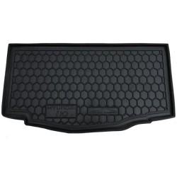 Килимок в багажник Hyundai i10 2014-2019 гумовий, чорний (AVTO-Gumm)