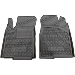 Килимки передні Mazda 323 BA 1994-1998 седан гумові, чорні (AVTO-Gumm)