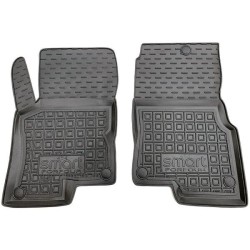 Килимки передні Smart Forfour 454 2004- гумові, чорні (AVTO-Gumm)
