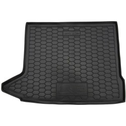 Килимок в багажник Audi Q3 2011-2019 верхня полиця гумовий, чорний (AVTO-Gumm)