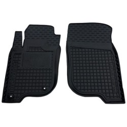 Килимки передні Mitsubishi Pajero Sport 2 2008-2015 гумові, чорні (AVTO-Gumm)