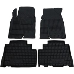 Килимки в салон Chevrolet Captiva 2012- гумові, чорні (AVTO-Gumm)