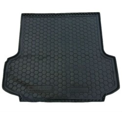 Килимок в багажник Mitsubishi Pajero Sport 2 2008-2015 гумовий, чорний (AVTO-Gumm)