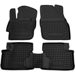 Килимки в салон Mazda 3 2009-2013 гумові, чорні (AVTO-Gumm)
